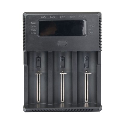 TrustFire new released TR-018 3 slots lithium battery charger 12/24v shenzhen aa battery charger